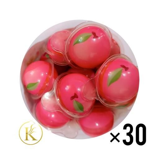 پاستیل توپی هلو بسته ی 30 عددی
